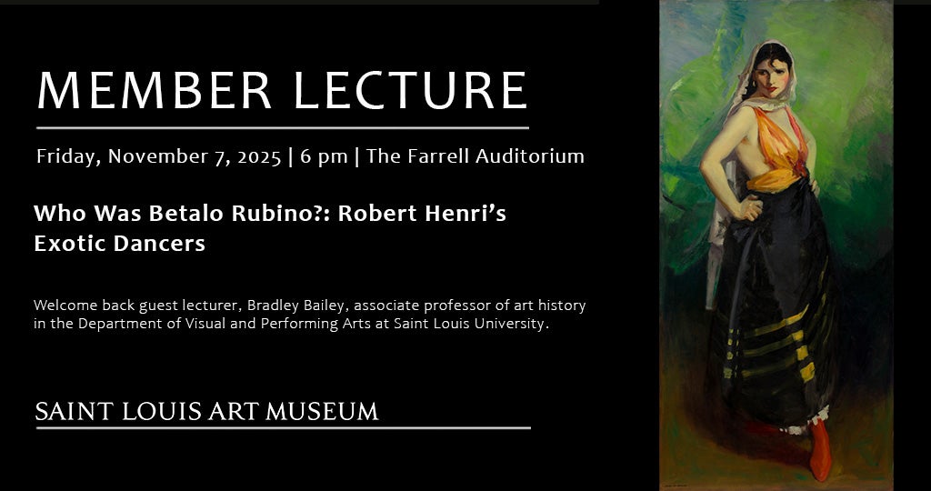 Member Lecture - Who Was Betalo Rubino? Robert Henri's Exotic Dancers