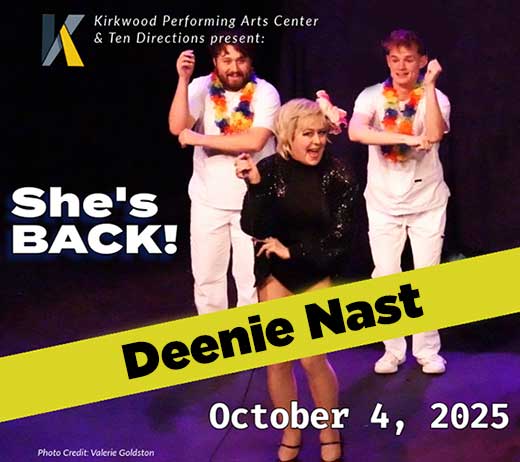 More Info for Deenie Nast - Live on Stage!