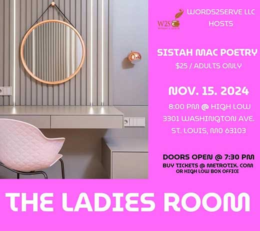 More Info for THE LADIES ROOM POETRY SHOW