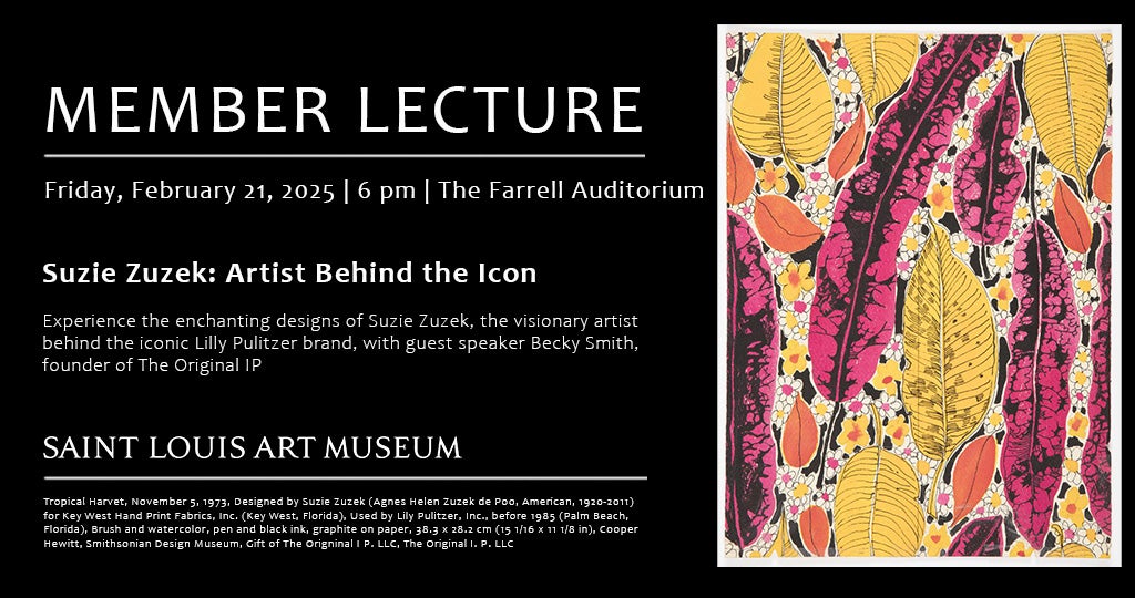 Member Lecture - Suzie Zuzek: Artist Behind the Icon